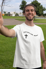 Bella  Canvas Short Sleeve Tee "Alone" in 10 Colors and 6 Sizes (4551067566174)
