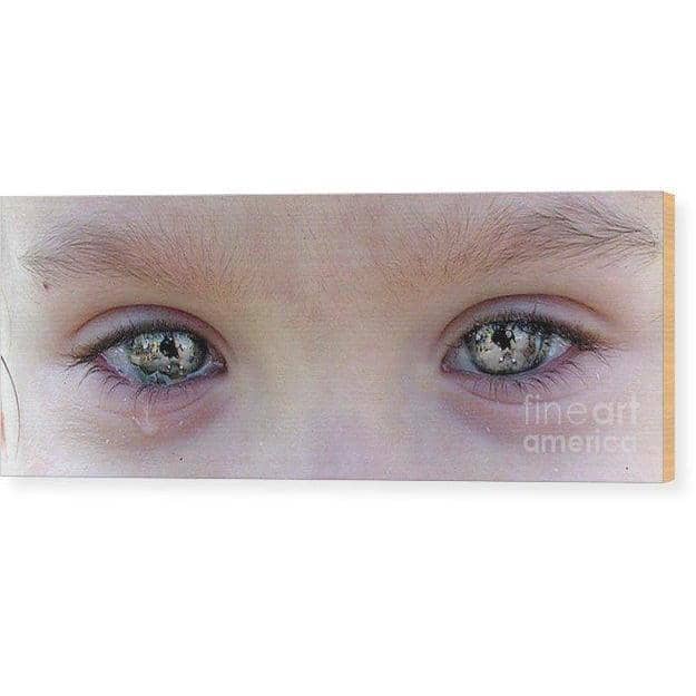 Wood Print Tears 16.000 x 6.000 Wood Print (2550445310052)