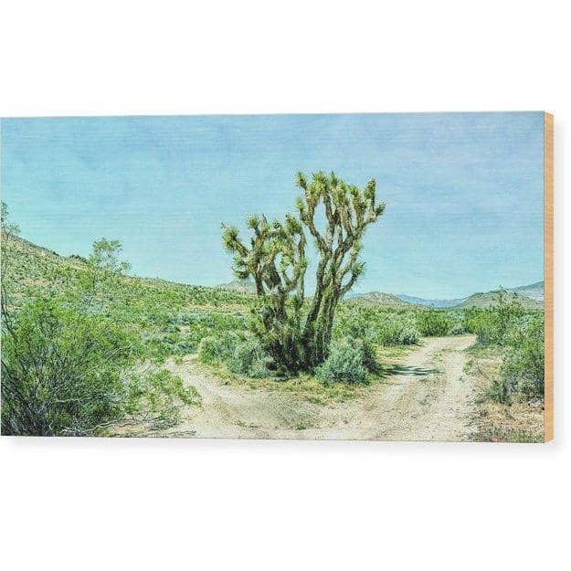 Wood Print The Joshua Tree 12.000 x 6.250 Wood Print (2725135024228)