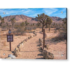 Acrylic Print Trailhead 10.000 x 6.625 / Aluminum Mounting Posts Acrylic Print (2918554533988)