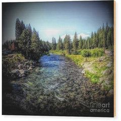 Wood Print Truckee River 8.000 x 7.125 Wood Print (2725115756644)