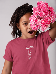 Girls Princess Tee "Jesus" in 5 Colors and 5 Sizes (4334978728030)